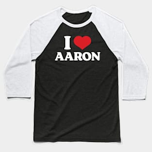 I Heart Aaron Bushnell Baseball T-Shirt